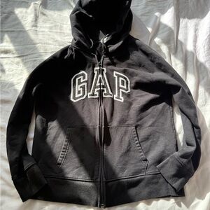 GAP Black Off-the-Shoulder Sweater